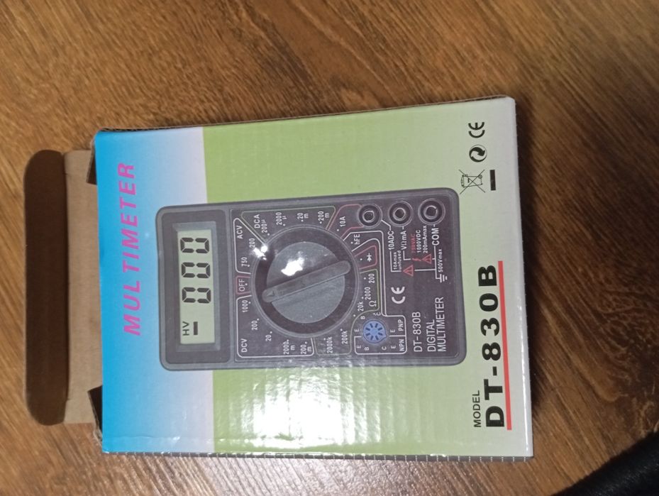 Мультиметр модель DT-830B