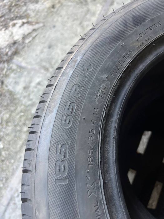 185/65/14 Michelin состояние новых комплект летних шин
