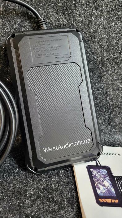 Камера ендоскоп 5м/підсвітка /екран 4.3"