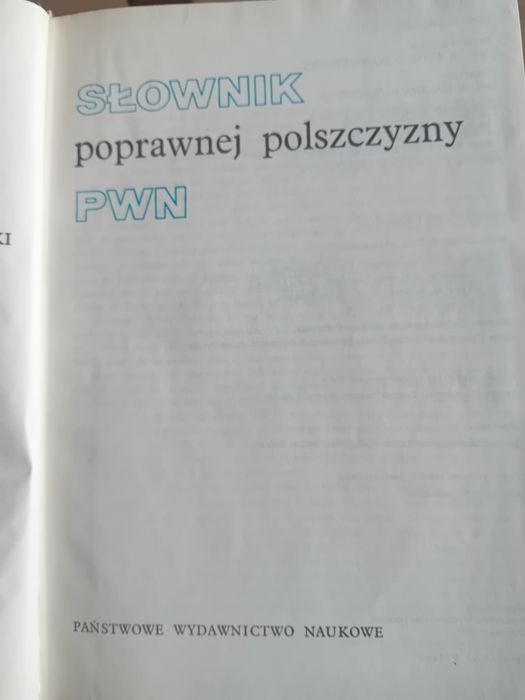 Słownik poprawnej polszczyzny PWN