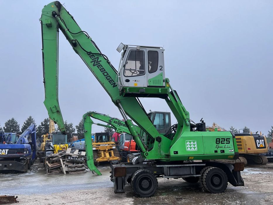 Sennebogen 825 do przeładunku przeładunkowa  fuchs mhl mh cat 325 331 340 335 350. DWIE SZTUKI