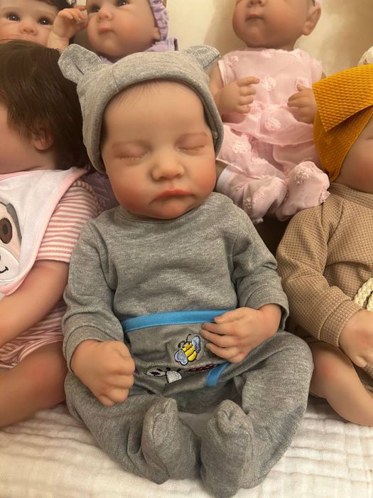 Лялька реборн Reborn Levi Левік мʼяконабивним тілом хлопчик пупс кукла