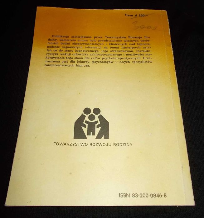 Książka - Hipnoza i hipnoterapia (Gapik)