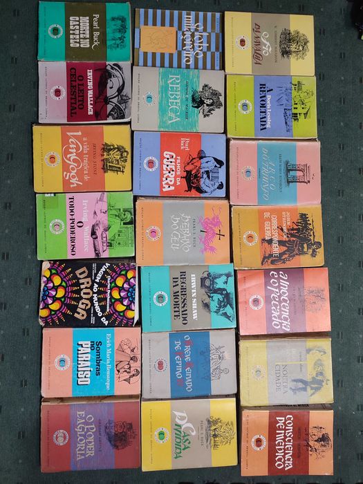 Lote Livros Literatura Edição Livros do Brasil - Cada 3 €