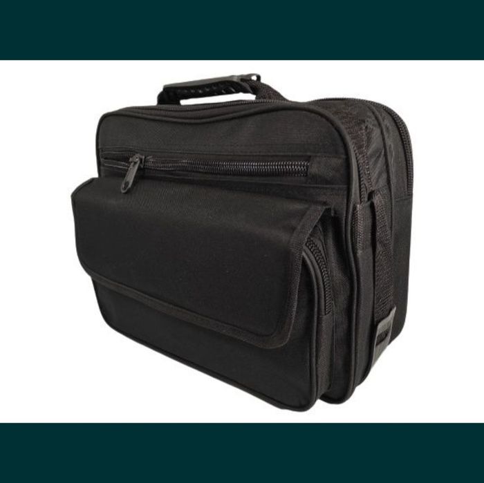 Torba do pracy męska czarna na laptop turystyczna model 507