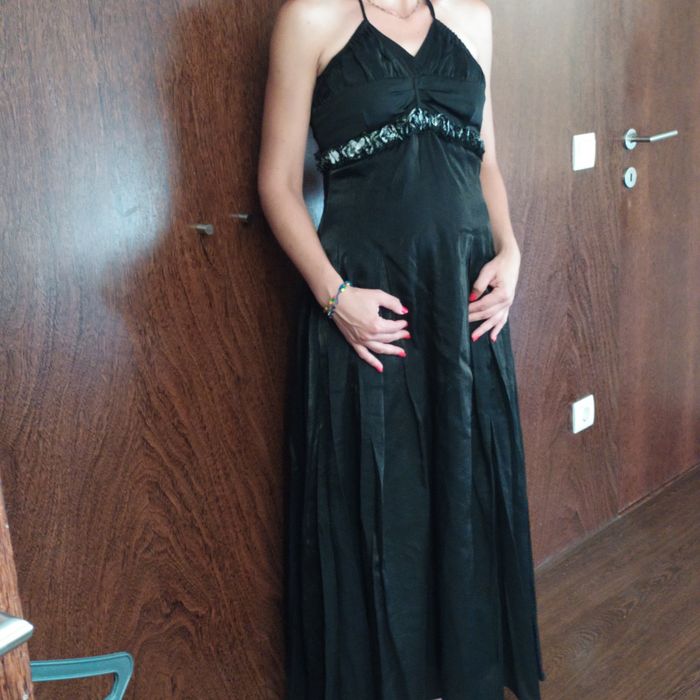 Vestido de cerimônia da Ana Sousa preto