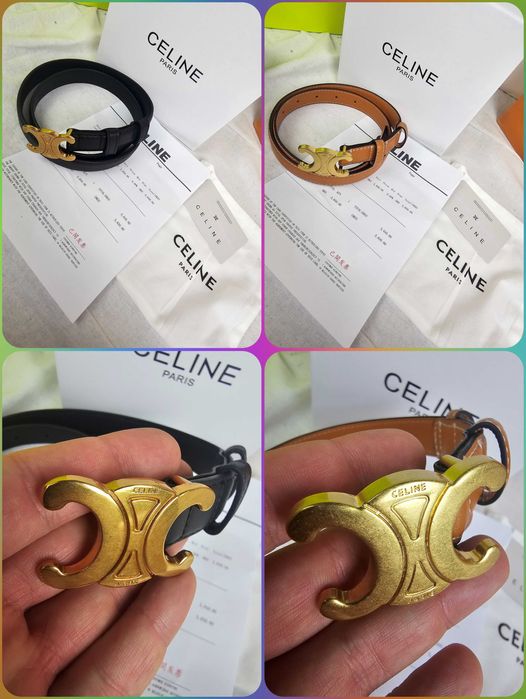 Pasek Celine Paris komplet damski Ultra Premium sklepowa OUTLET