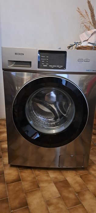 Máquina lavar roupa 8kg becken como nova em folha.