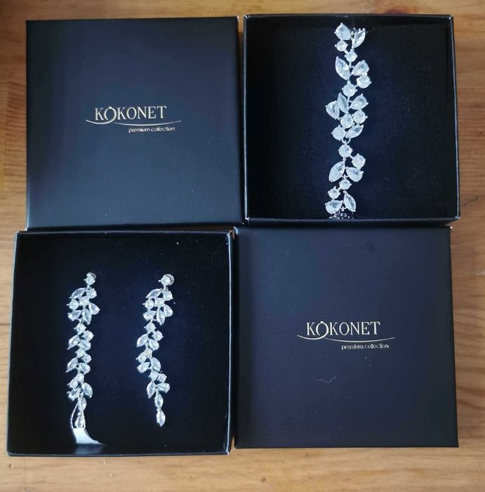 Komplet biżuterii ślubnej