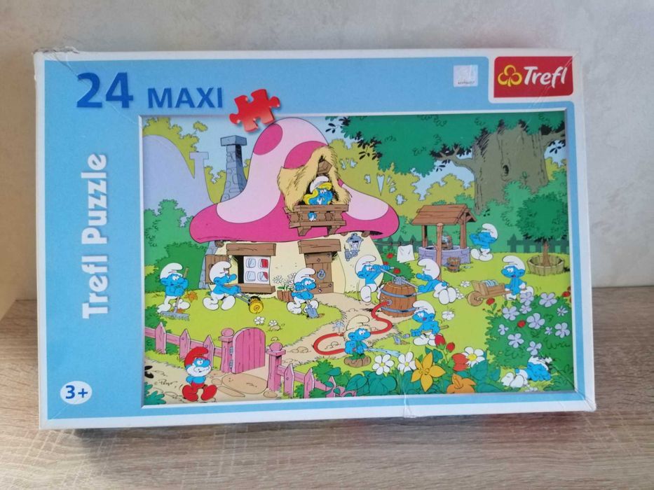 Puzzle „Smerfy” – Trefl, 24 Maxi