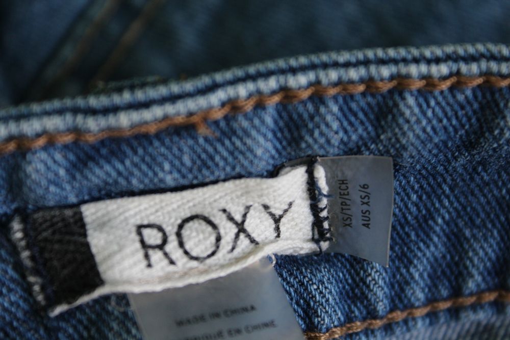 Krótka dżinsowa spódniczka mini Roxy 34 XS