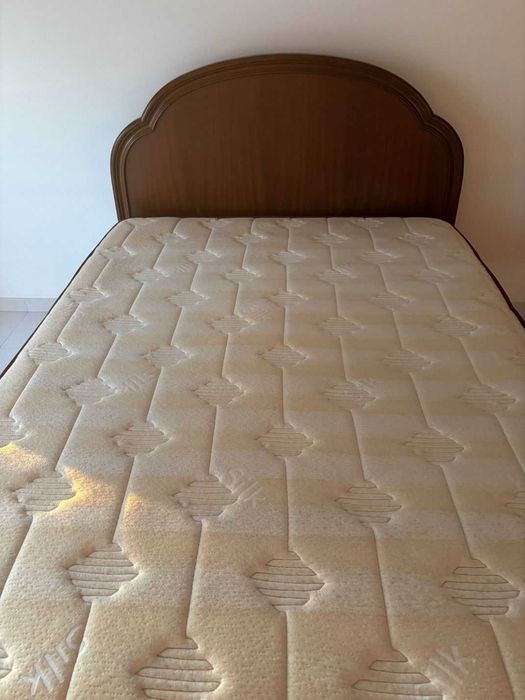 Cama Madeira Maciça + Colchão/Estrado