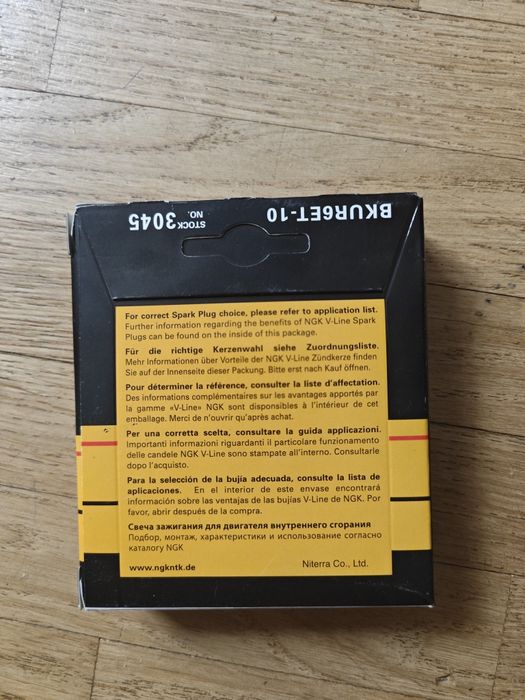 Свічки bkur6et-10 NGK VL-24 BKUR6ET-10 / 3045