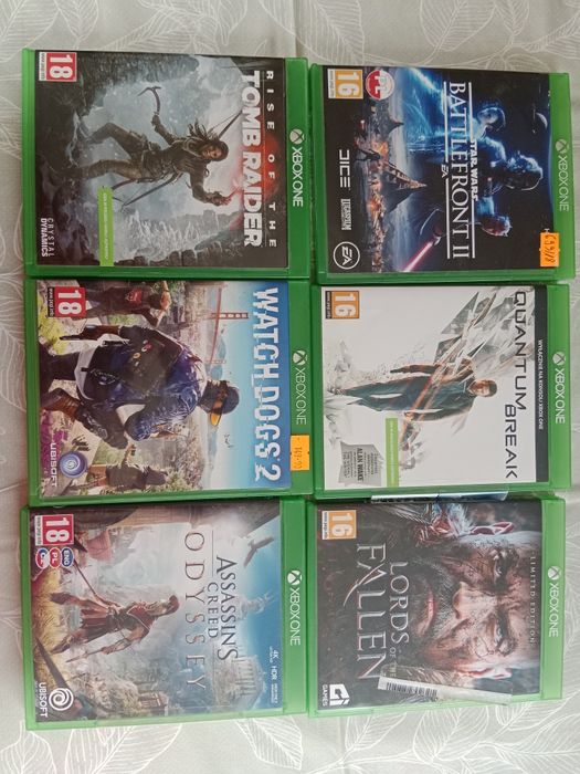 Sprzedam gry na Xbox one