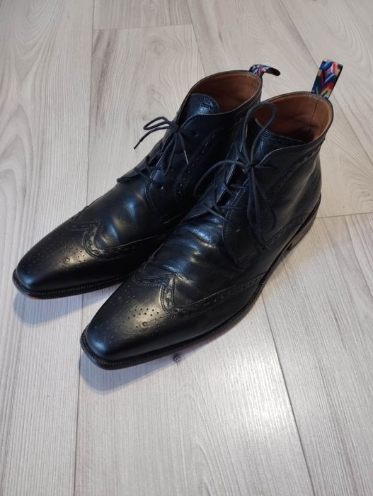 Buty skorzane meskie za kostke klasyczne Melvin & Hamilton 46