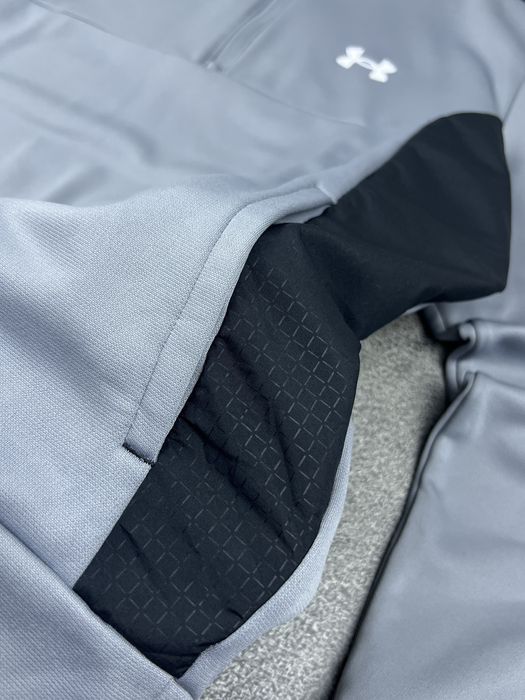Чоловіча спортивна 1/3 зіп кофта фліска under armour оригінал розмір l xl
