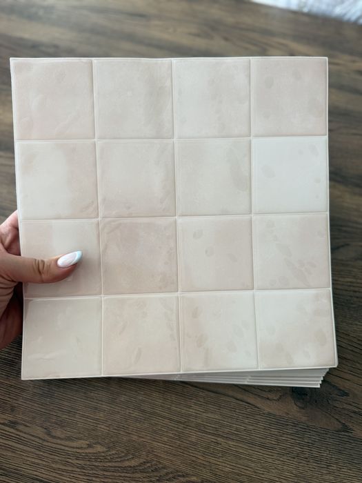 Płytki samoprzylepne 3D ścienne kafelki 27x27 cm zestaw 25 sztuk nowe