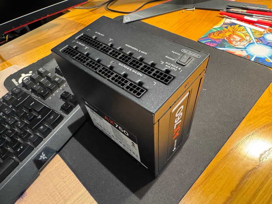 Fonte de Alimentação Corsair AX760 – 760W (Usada)