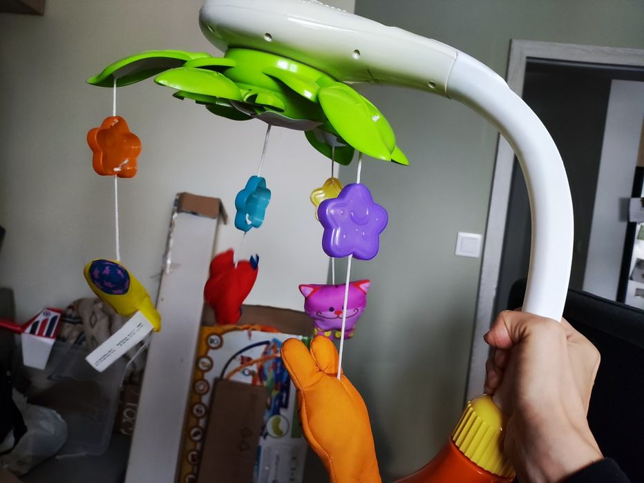 Karuzela z projektorem smily play