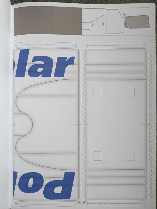 Model kartonowy MPModel 70 : samolot BOEING 747-400 CARGO