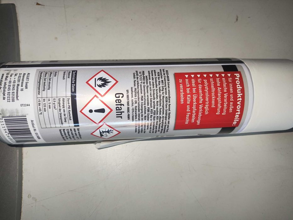 ALUJET Sprühfixx klej w sprayu