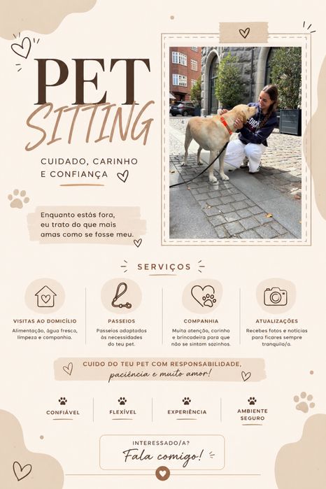 Pet Sitting em Olhao