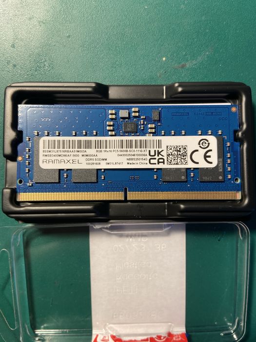 Pamięć RAM DDR5 5600MHz Ramaxel 8GB