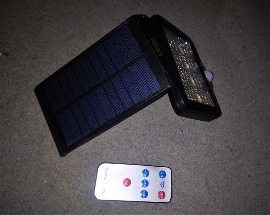Candeeiro solar de parede exterior sensor movimento Sanda SD-0778