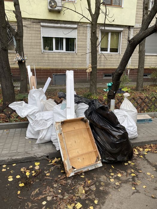 Вывоз мусора, старой мебели Днепр