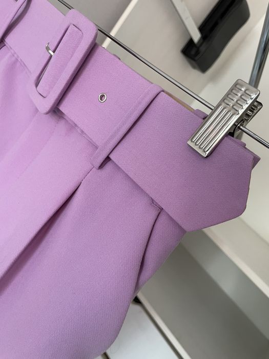 Укорочені брюки Zara з широким поясом