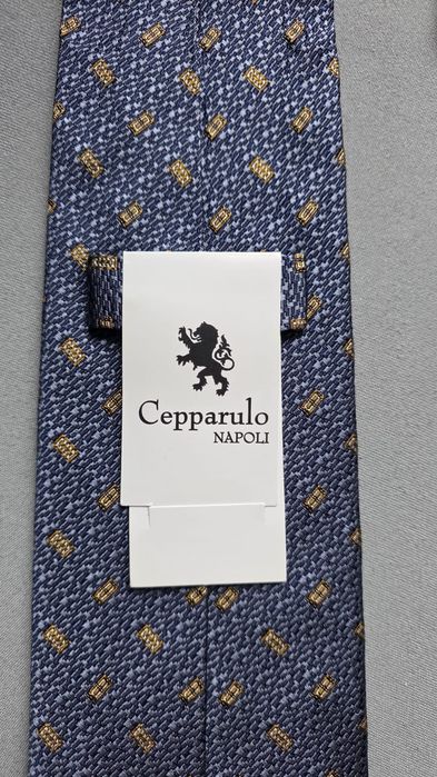 Krawat jedwabny CEPPARULO