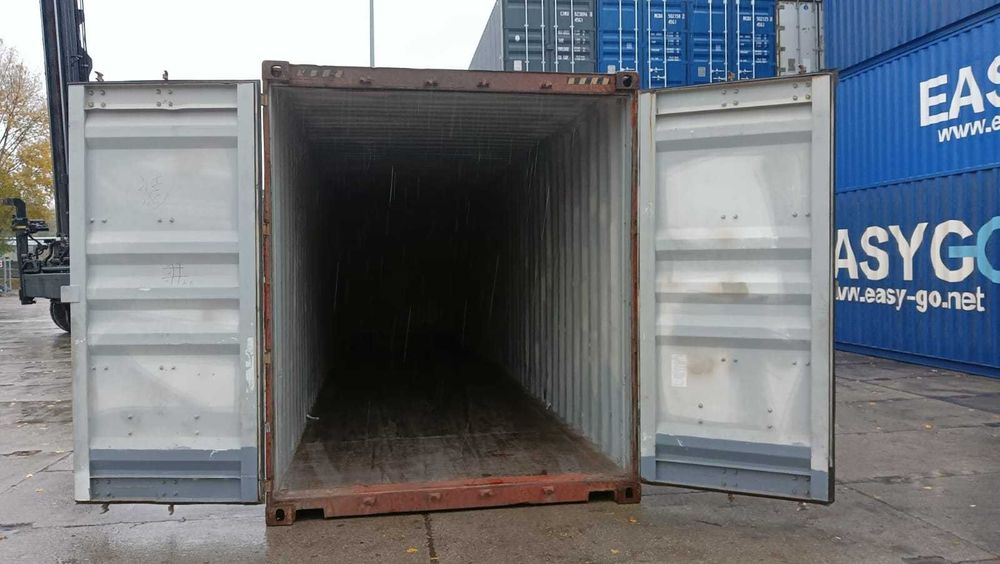 Kontener Morski 40 HC Transport Rozładunek Szczelny