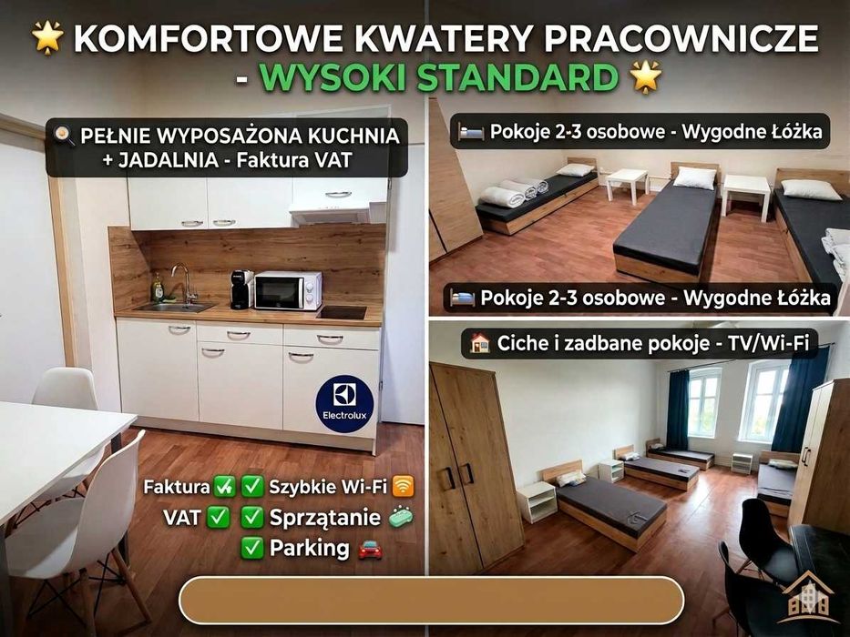 Noclegi, Kwatery Będzin dla 7 i 11 osób,  Blisko do magazynów ID, Panattoni Park