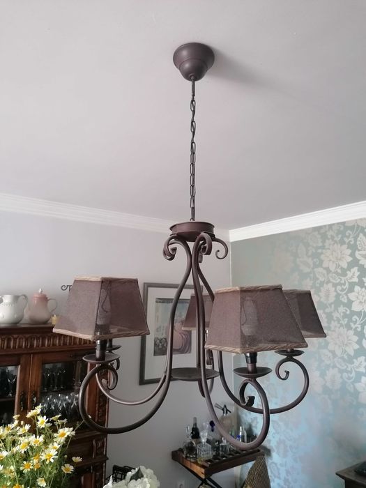 Candeeiro sala em ferro