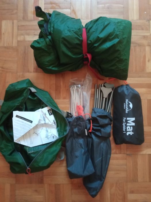 Naturehike Spider 1 / cycling tent namiot ultralight jednoosobowy