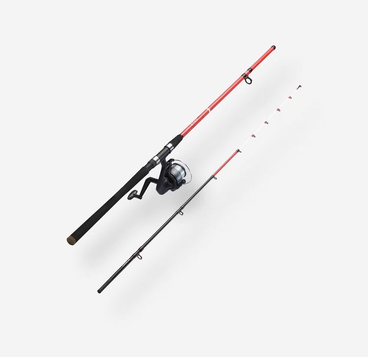 cana de encaixe para pesca no mar em barco seaboat light-100 210