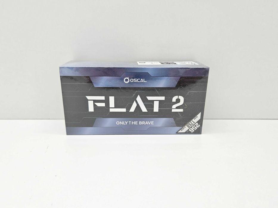 Smartfon OSCAL FLAT2 4+8GB RAM | 256 GB niebieski + etui + kabel do ładowania