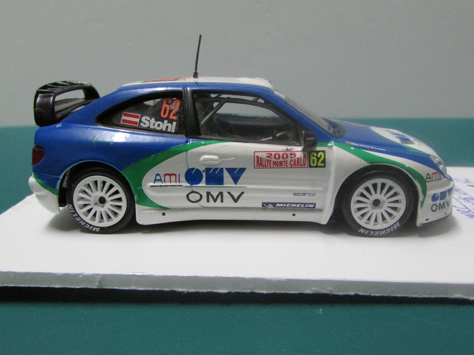Citroen Xsara WRC #62 - Rali Monte carlo 2005 - IXO/Altaya 1/43