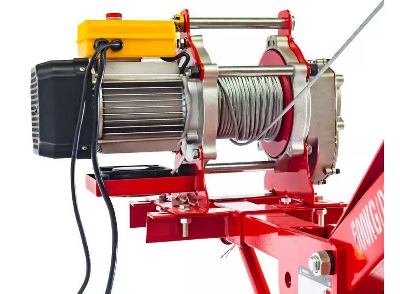 Grua Móvel 500KG c/ Guincho 230V Cabo 25m JL20