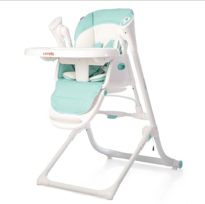 Carello Triumph дитячий стільчик для годування+качеля