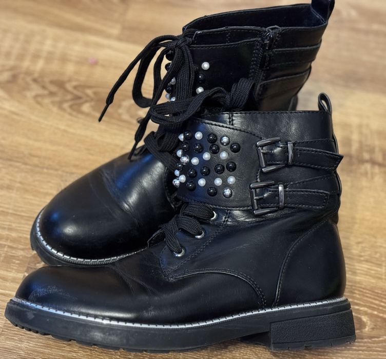 Czarne botki Nelli Blu