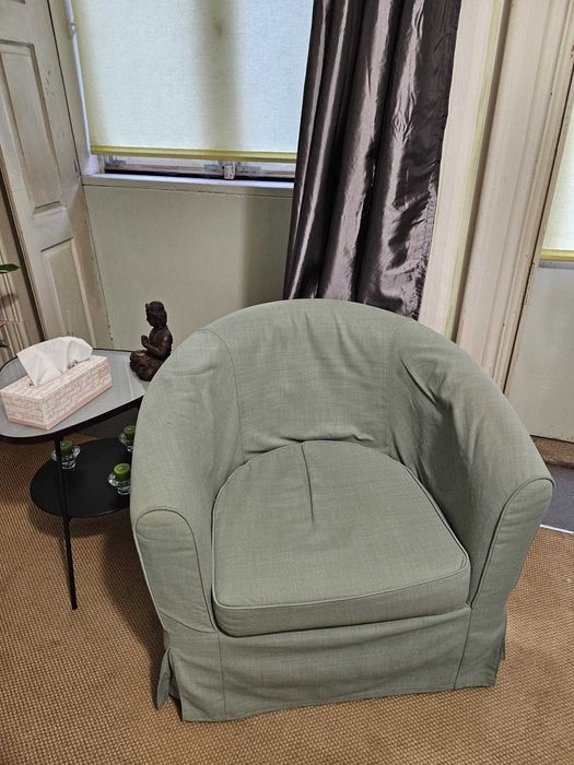 Poltrona com rodinhaso