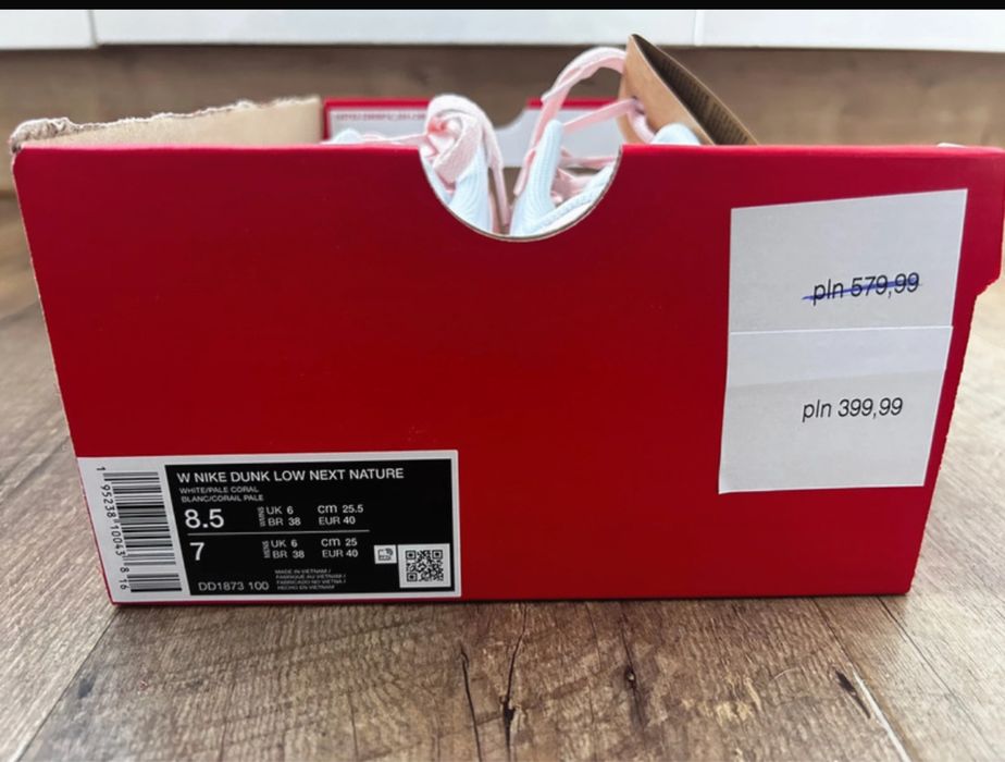 Nike dunk low 40 buty Nike