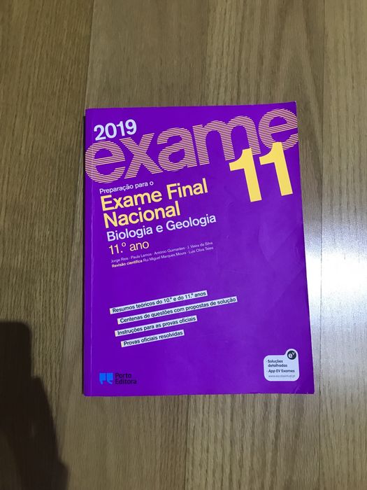 Livro exame final nacional Biologia e Geologia 11