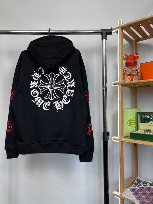 Худі Chrome Hearts | Преміум Кофта Хром Хартс | Бавоняне Худі