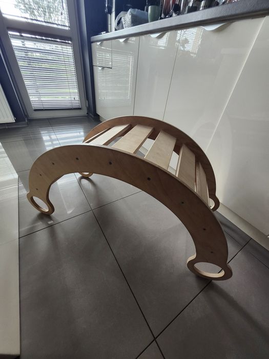 Bujak drewniany + zjezdzalnia