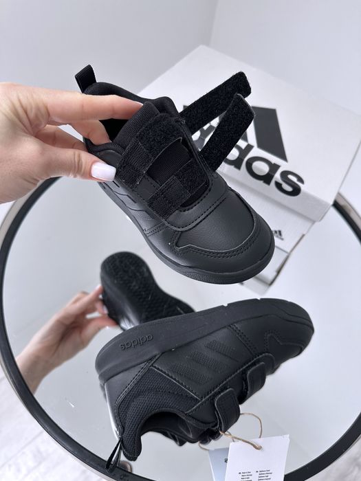 Качественные кроссовки на липучках детские Adidas 28р