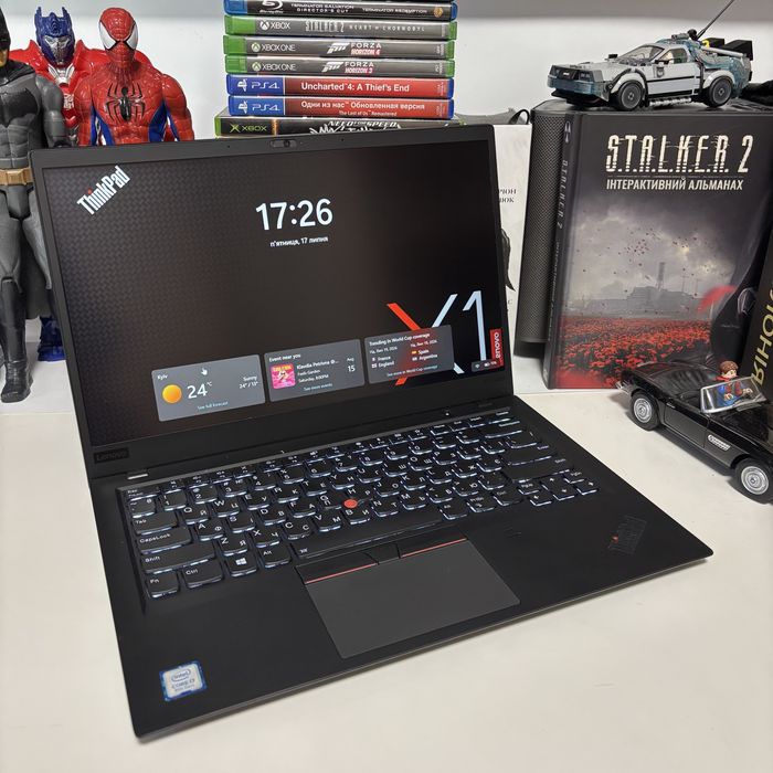 lenovo thinkpad x1 carbon 6 gen - купити ноутбуки - Ціна на OLX.ua