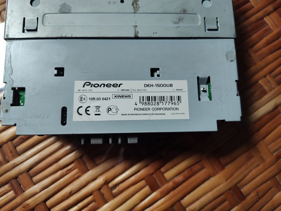 Pioneer deh-1500ub блютуз