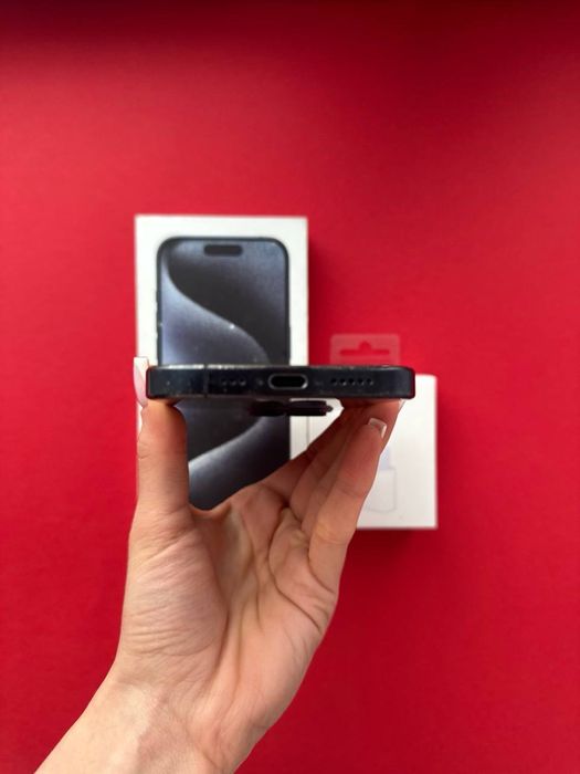 Терміново! iPhone 15 Pro 256gb! Фізична сім! + Комлект! Айфон 15 про